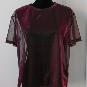 H&M Divided Sheer Shirt